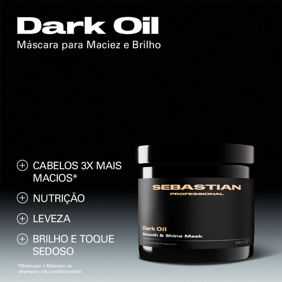 MASCARA SEBASTIAN DARK OIL 500ML